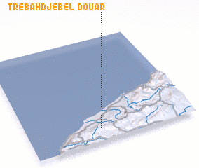 3d view of Douar Trebah Djebel